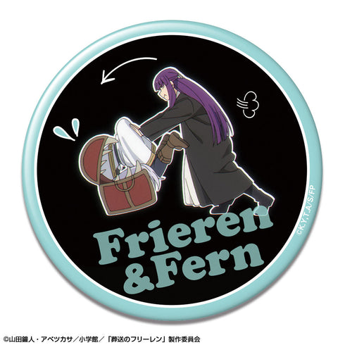 『葬送のフリーレン』缶バッジ Ver.2 デザイン38(フリーレン&フェルン/B)【202509再販】